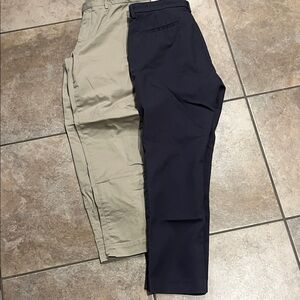 Polo Ralph Lauren & Calvin Klein Men's Gray & Beige 34x30 in great condition